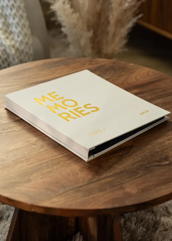 KAILA Fotoalbum Memories Creme - 300 bilder i 11x15 cm