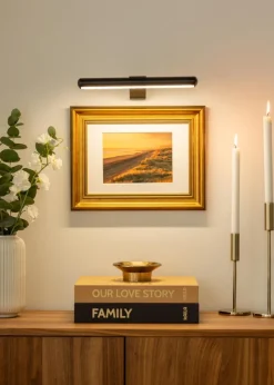 KAILA Lux Batteridriven Tavelbelysning 33 cm - Svart