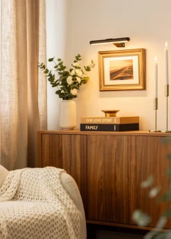 KAILA Lux Batteridriven Tavelbelysning 33 cm - Svart