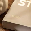 KAILA OUR LOVE STORY Creme - Coffee Table Photo Album (60 Svarta Sidor)