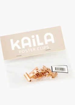 KAILA Poster Clip Rose Gold 20 mm - 4-p