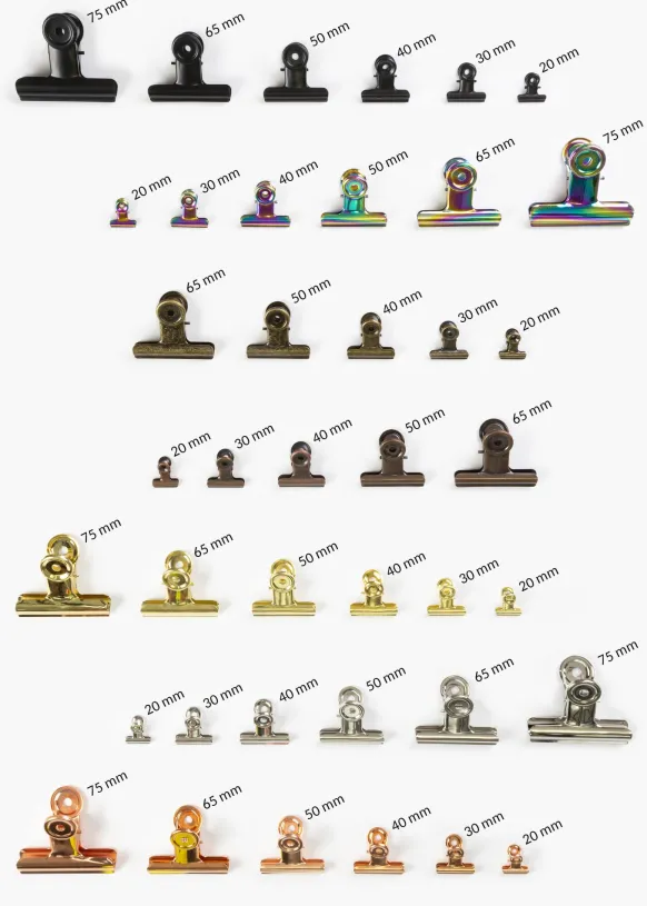KAILA Poster Clip Silver 20 mm - 4-p