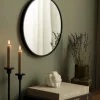 KAILA Rund Spegel Edge Black 40 cm Ø