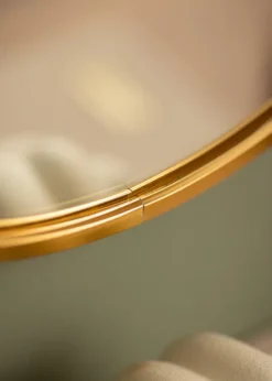 KAILA Rund Spegel Edge Gold 30 cm Ø