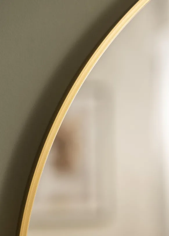 KAILA Rund Spegel Edge Gold 80 cm Ø