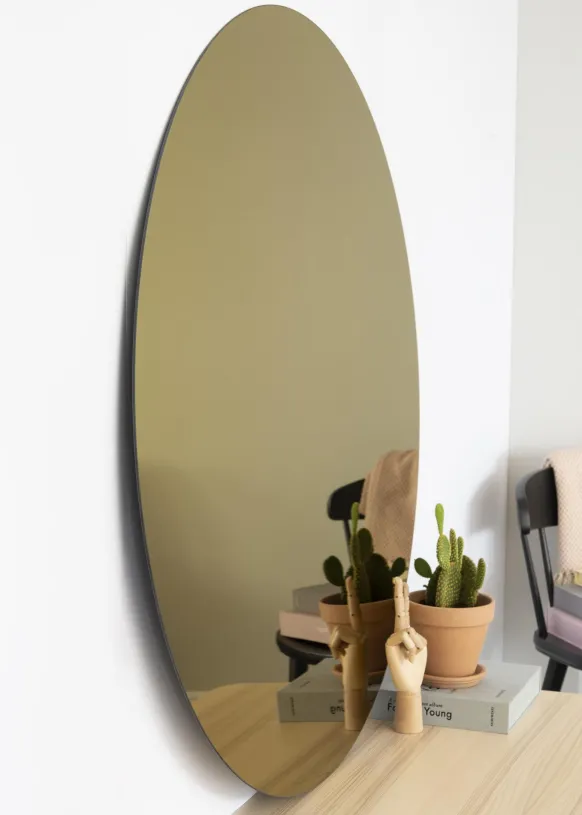 KAILA Rund Spegel Gold 110 cm Ø