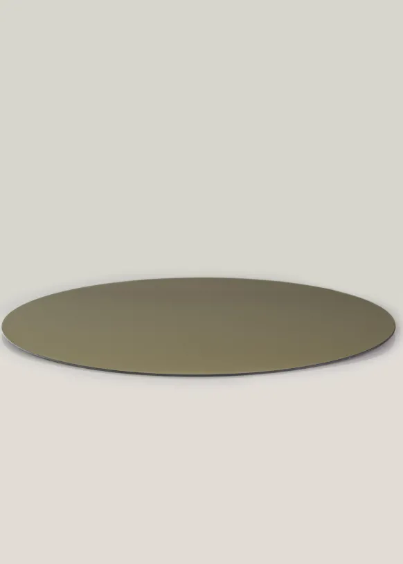 KAILA Rund Spegel Gold 110 cm Ø