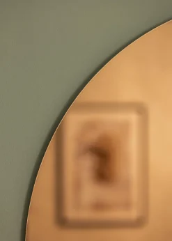 KAILA Rund Spegel Rose Gold 80 cm Ø