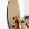 KAILA Rund Spegel Rose Gold 90 cm Ø