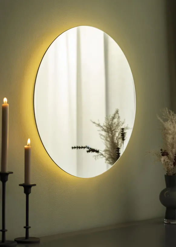 KAILA Spegel LED 60 cm Ø