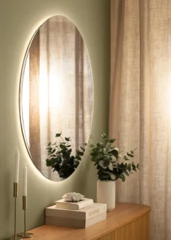 KAILA Spegel LED 100 cm Ø