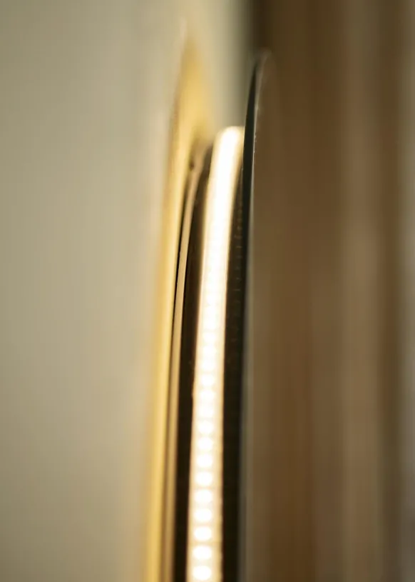 KAILA Spegel LED 100 cm Ø