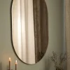 KAILA Spegel Oval Dark Bronze 70x100 cm