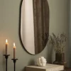 KAILA Spegel Oval Dark Bronze 50x70 cm