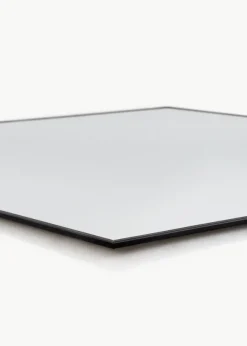 KAILA Square Mirror - Thin Black 60x60 cm