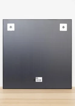 KAILA Square Mirror - Thin Black 60x60 cm