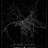 Karta - Seinäjoki - Svart Poster (21x29.7 cm (A4))