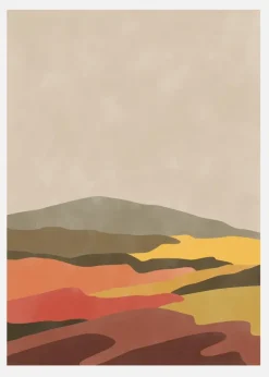 Landscape No.8 Canvastavla (30x40 cm)