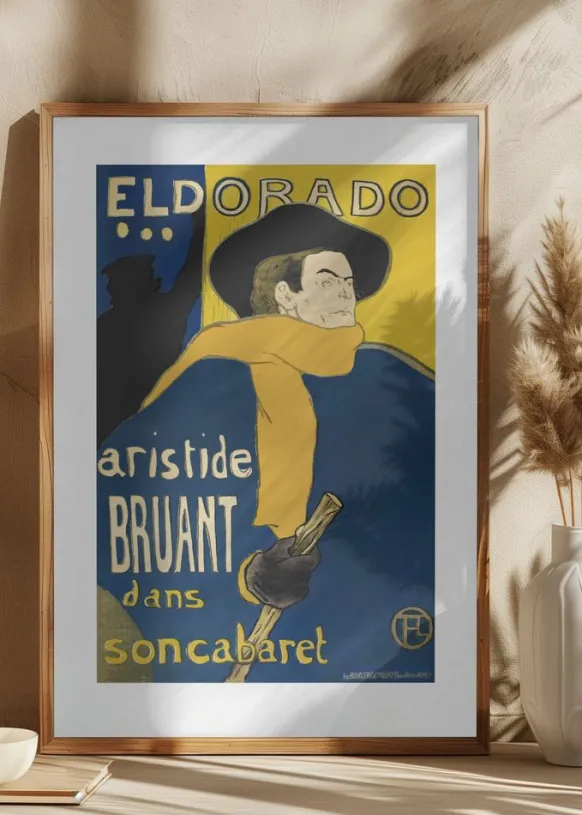Les Ambassadeurs Aristide Bruant (1892 Poster (21x29.7 cm (A4))