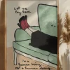 Let me lay here Poster (21x29.7 cm (A4))