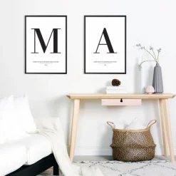 Letter O Poster (21x29.7 cm (A4))