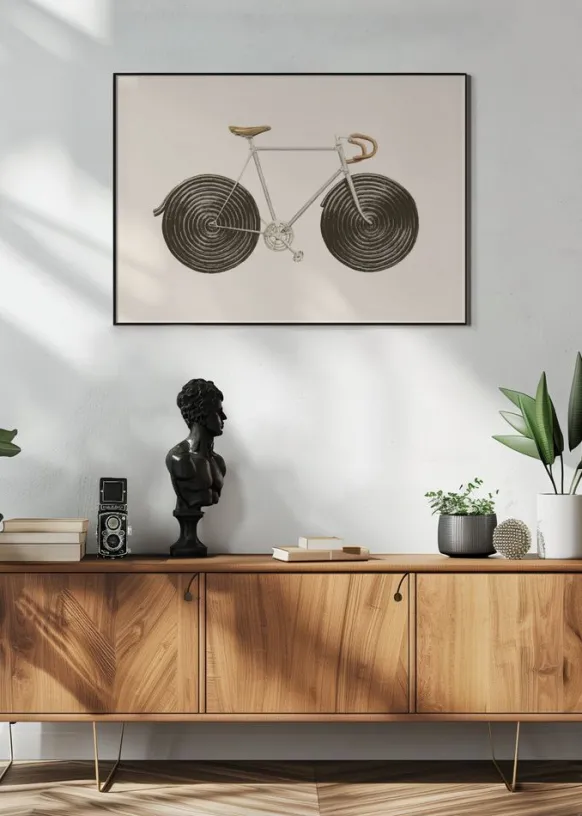 Licorice Bike Poster (21x29.7 cm (A4))