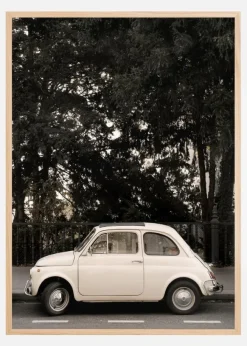 Little Car in Paris Poster (21x29.7 cm (A4))