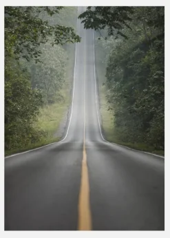 Lonely Road Canvastavla (30x40 cm)
