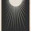 Minimal Moon Poster (21x29.7 cm (A4))