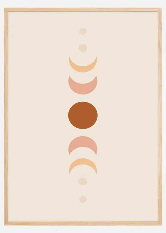 Moonphase No1 Poster (21x29.7 cm (A4))