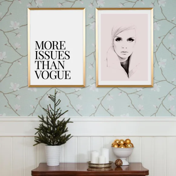 More Issues Than Vogue Poster (21x29.7 cm (A4))