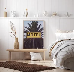 Motel Poster (21x29.7 cm (A4))