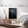 Namibian Elephant Poster (21x29.7 cm (A4))