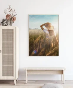On The Fields Poster (21x29.7 cm (A4))