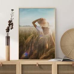 On The Fields Poster (21x29.7 cm (A4))
