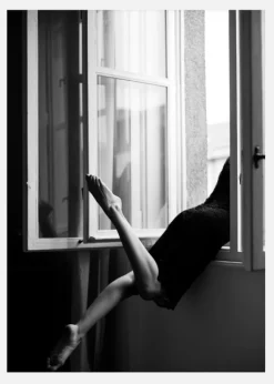 Out Thw Window Canvastavla (30x40 cm)
