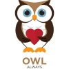 Owl Always Love you - Brun-Svart Poster (21x29.7 cm (A4))