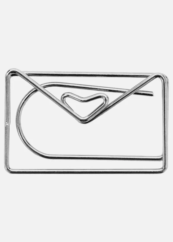PAC Metall Paperclip Envelope Silver