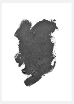 Paintbrush Black Canvastavla (30x40 cm)
