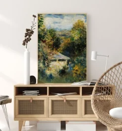 Painted Landscape Poster (21x29.7 cm (A4))