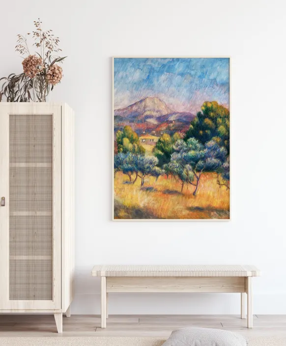 Painted Nature Poster (21x29.7 cm (A4))