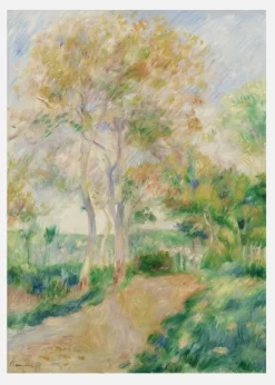 Painted Trees Canvastavla (30x40 cm)