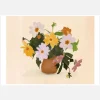 Pandcsummerflowers Copy Canvastavla (30x40 cm)
