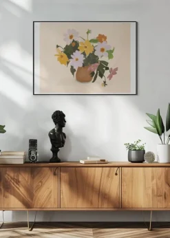 Pandcsummerflowers Copy Poster (21x29.7 cm (A4))