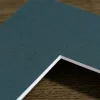 Passepartout Real Teal (Vit kärna) 30x40 cm (19x29)