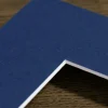 Passepartout Royal Blue Måttbeställd (Vit Kärna)