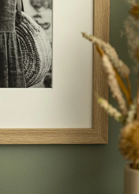 Passepartout Vit Standard (Vit kärna) 11x15 cm (6x8)