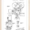 Patent Print - Cinematic Camera - White Poster (21x29.7 cm (A4))