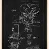 Patent Print - Cinematic Camera - Black Poster (21x29.7 cm (A4))