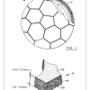 Patent Print - Football - White Poster (21x29.7 cm (A4))
